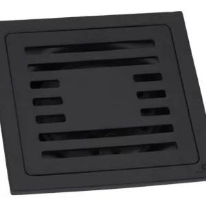 REJILLA LUJO 4" ANTIOLORES NEGRA 10X10 UNIFER