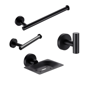 KIT ACCESORIOS CITY NEGRO 4 PZS KG24NG008