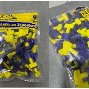 NIVELADORES TORNADO 1.5MM X 50UND F3C 56078 REUTILIZABLE
