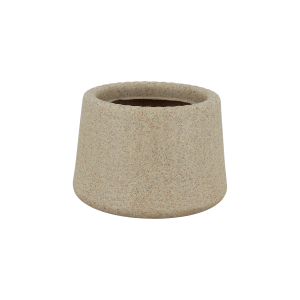 MACETA LOTUS 8.5CM GRANITO ARENA (POLIETILENO ROTOMOLDEADO) TRAMONTINA