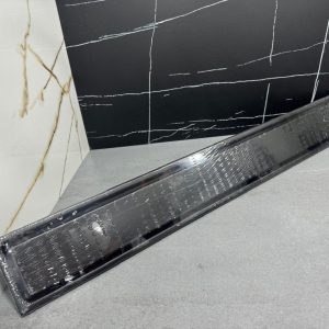 REJILLA INVISIBLE 10X80 C/PESTA?A NEGRA RECTANGULAR RI80CP