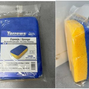 ESPONJA MICROFIBRA TORREWS 19X13.5X5CM