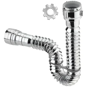 SIFON EXPANSIBLE 1 1/2"-1 1/4" METALIZADO 012907211 GRICOL