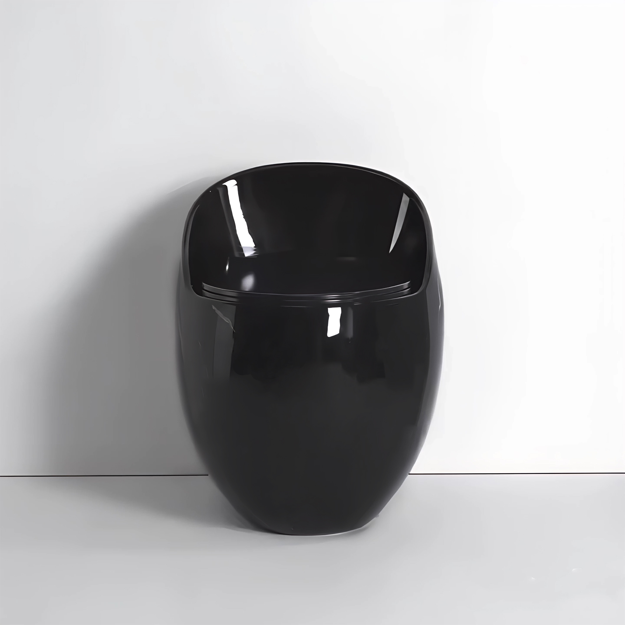 SANITARIO DUBAI NEGRO BRILLO 66X47X62 CM - Image 4