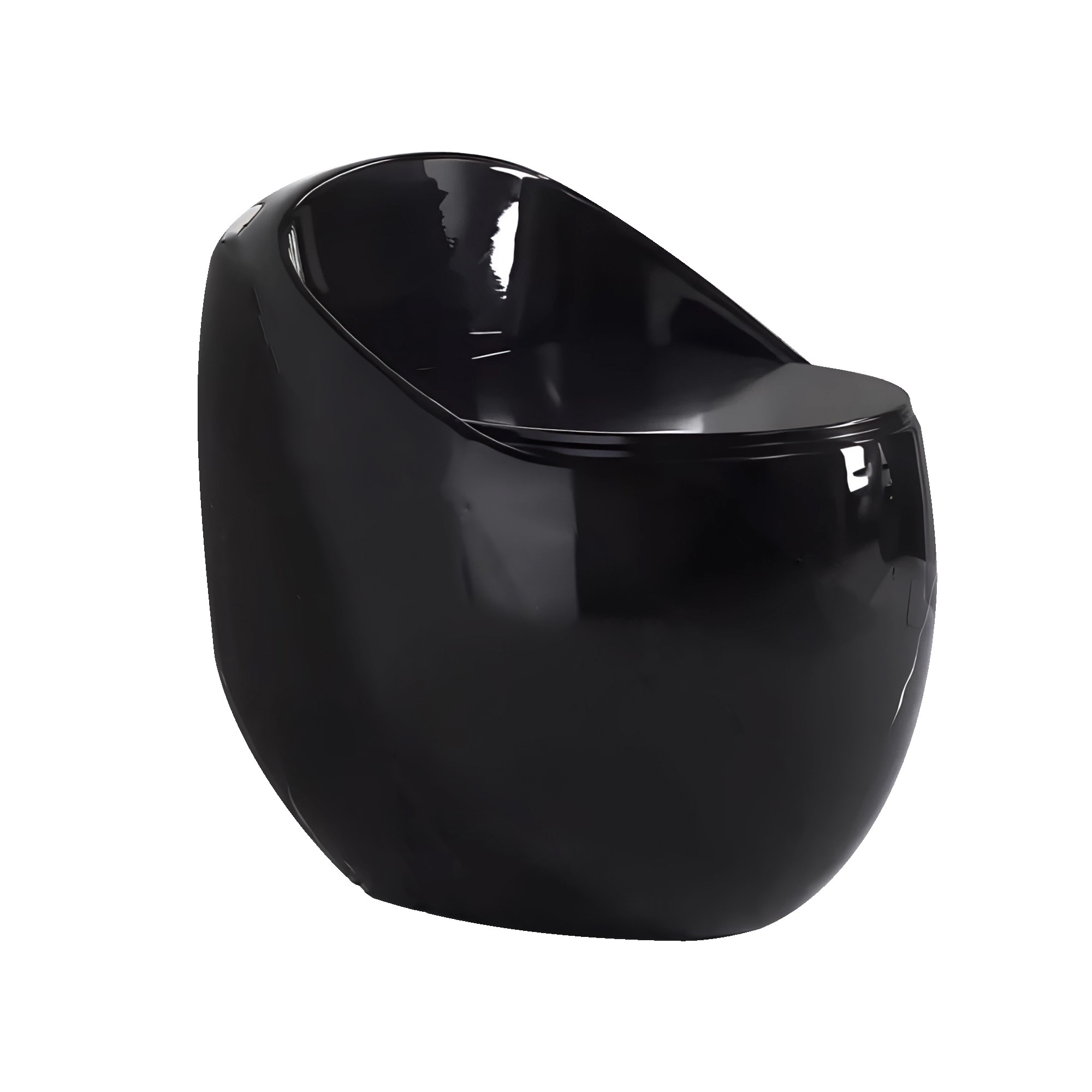 SANITARIO DUBAI NEGRO BRILLO 66X47X62 CM