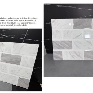PARED MONTREAL RECT WT-3626 30X60 CJX1.62M2X9LOZ GRIS-BEIGE