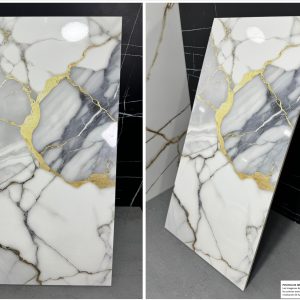 PARED MARMOL OSLO RECT KJ-306062 30X60 CJX1.62M2X9LOZ BLANCO-GRIS-ORO
